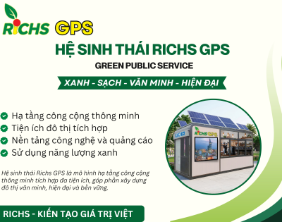 RICHS Đẩy Mạnh Giải Pháp GPS – Xu Hướng Phát Triển Đô Thị Thông Minh, Bền Vững