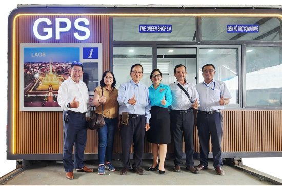 Hệ sinh thái GPS đầu tiên tại Lào