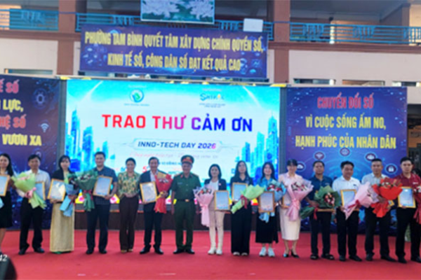 Hệ sinh thái GPS 4.0 gây ấn tượng tại Ngày hội Công dân số phường Tam Bình 2026